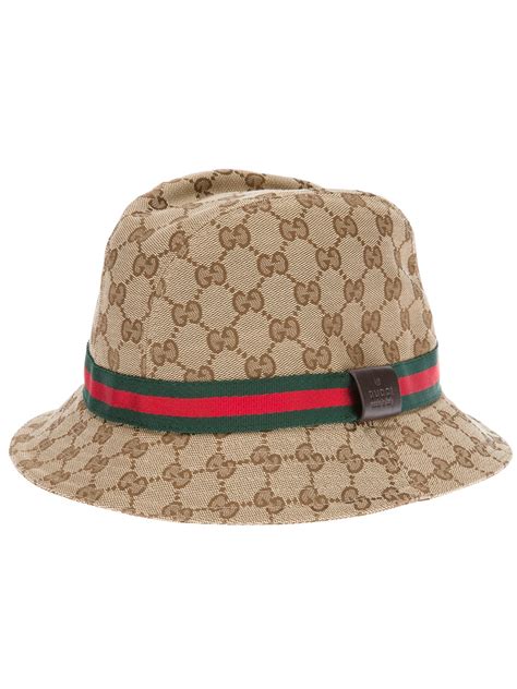 gucci mens fedora|gucci fedora hat sale.